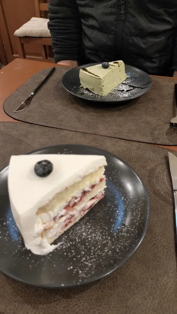 Gâteau Chiffon Et Milles Crêpes Matcha